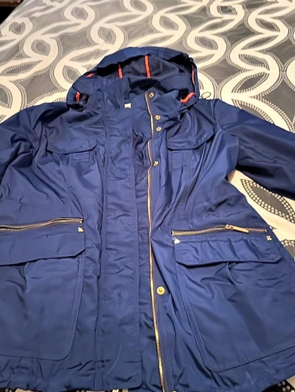 MICHAEL KORS MICHAEL Kors Hooded Anorak Utility Jacket MICHAEL Hooded Anorak